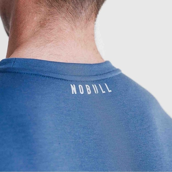 Nobull Men's CrossFit Crew Sweatshirt Blue Size Medium New With tags NWT - Picture 3 of 12